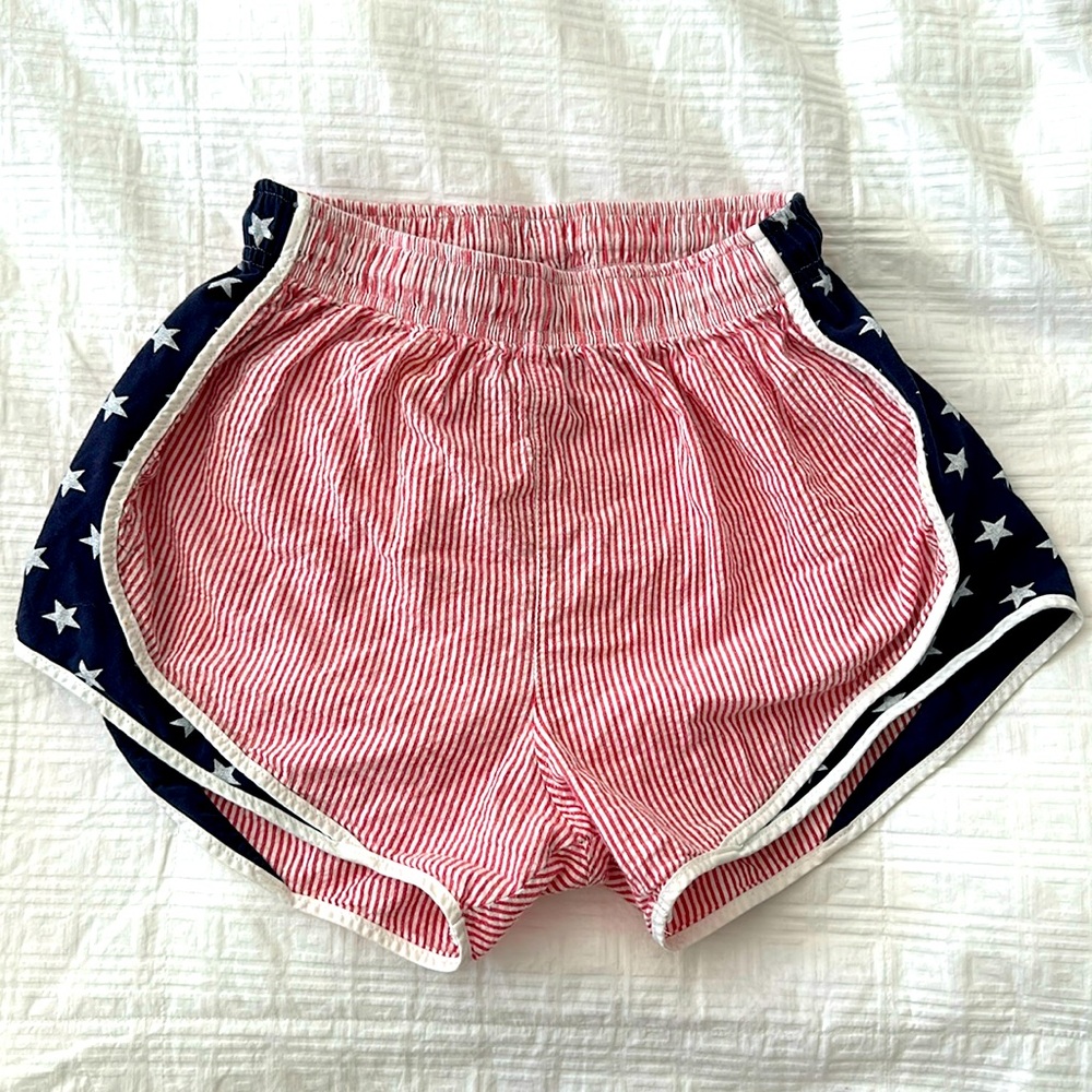 American flag shorts